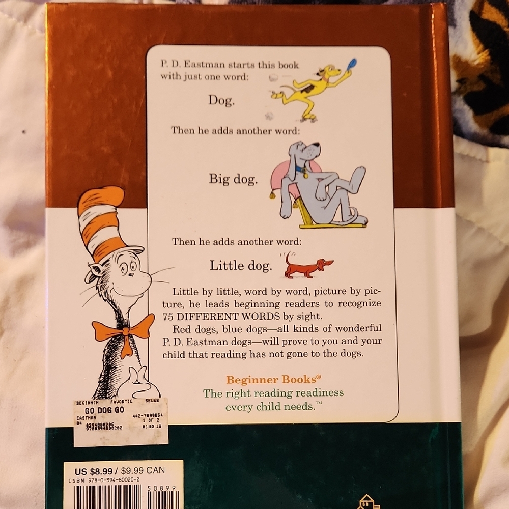 Dr. Seuss Go, Dog. Go! 50th-Anniversary Edition - Brown and Yellow - Picture 2 of 4
